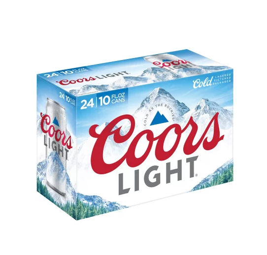 Coors Light 10oz 24-pack