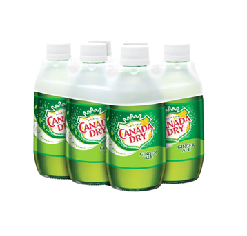 Canada Dry Ginger Ale 10oz 6-pack