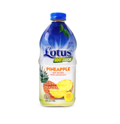 Jugo de Piña Lotus 64oz