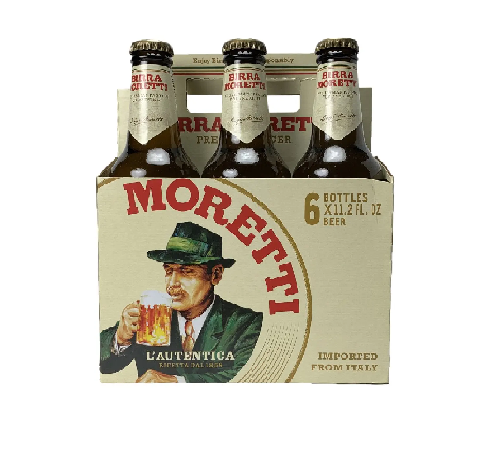 Birra Moretti 11.2oz 6-pack